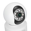 Home Security Camera Dual 2MP Lens Two Way Intercom WiFi
