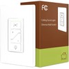 Nexete Ceiling Fan Control & Dimmer Wall Switch, 2 in