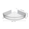 Wall Storage Rack Aluminum Corner Shower Caddies Wall Mounted Bathroom