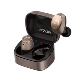 JVCKENWOOD Victor HA-FX550T-N Wireless Earbuds, Bluetooth Ver.5.3, Noise Canceling, High Resolution, LDAC Compatible, Includes Microphone, External Sound Capture, Waterproof, Low Latency, App