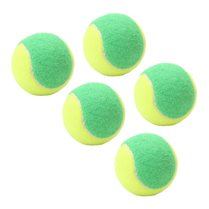 5PCS 6cm Rubber Tennis Balls Elastic Squash Ball Pressure Relief