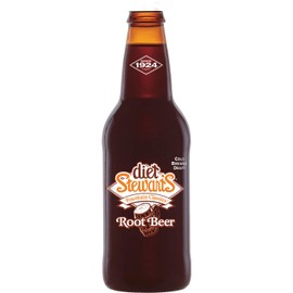 Diet Stewart's Root Beer, 12 fl oz (12 Glass Bottles)