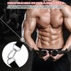 YOYEAH One-Handed Cable Pull Fitness Handles - 2 x Pulley