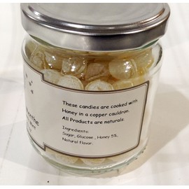 L'Abeille Occitane French Honey Pearls Candy - Honey and Mint 5.29 oz