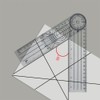 3 Pcs Goniometer Plastic Ruler Body Angle Measuring Tool Goniometer