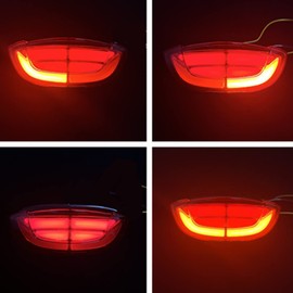 GOODELY CB650R/CBR650R/CB300R/CB150R LED Tail Lights Turn Signal Integrated Compatible With CB650R CBR650R CB300R CB150R 2019-2024 Motorcycle Integrated Turn Signal (Smoke)