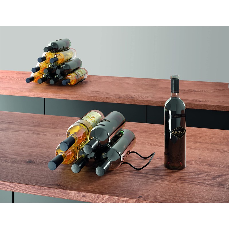 Metaltex Wave20 382920000 Lava Bottle Rack Set of 2 11