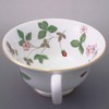 Wedgwood 1053287 Wild Strawberry Cup and Saucer (Peony) Wedding Gift