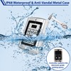 Haupowfo Universal Waterproof 12-24V AC/DC Metal Wired Keypad Stand Alone