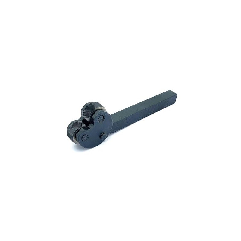 KNURLING Tool Pivot Head Diamond Medium Pitch Pattern 1/2" SQ.
