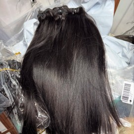 Sample Hair Bundles Unprocessed Raw Cuticle Aligned Hair Extensions Mink Brazilian Virgin Hair Vendorscolor: 1pcs natural wave, Stretched Length: 20 Inches