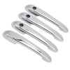 Door Handle Cover Kit Electroplate Glossy Surface Fit for MercedesBenz