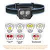 Strong Light Headlamp Outdoor Rechargeable Small Flashlight Induction Night Fishing