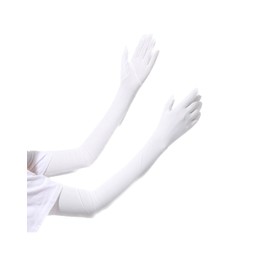 $ole only Arm Cover, UPF 50+ UV Protection, Cooling Sensation, Women's, Sun Protection, Driing, Quick Drying, Cooling, UV Protection, Arm Cover, For Work, Outdoors, Unisex, white