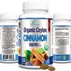 YUMMYVITE Organic Ceylon Cinnamon - 1000mg per Serving, Certified Organic