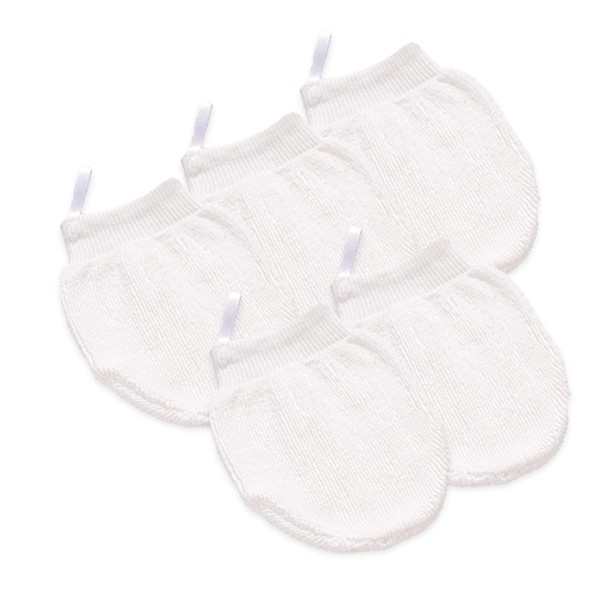 Premium Quality Washable Make-Up Removal Pads Reusable Pads Only with Water Original Washable Microfibre Make-Up Pads With White Colour (Pack of 5)