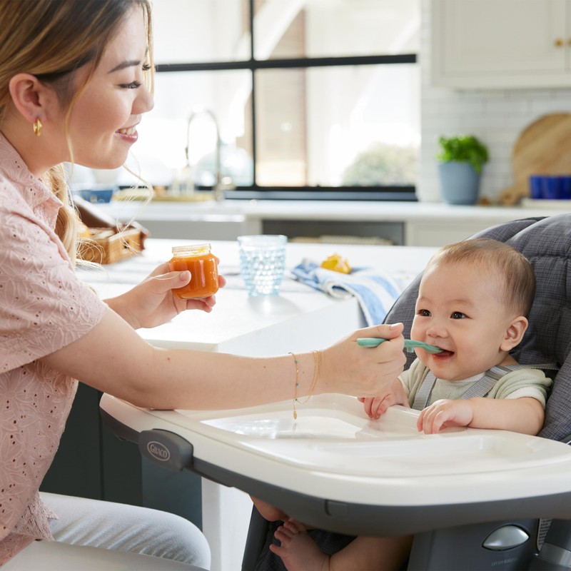 NUK Rest Easy Baby Spoons, Stormy Blue & Misty Meadow,