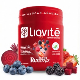 Red Mix  Suplemento Nutracéutico Con Frutos Rojos Y Vegetales Liofilizados  Fibra Prebiótica  Probióticos  Colágeno Hidrolizado  Enzimas  Sin...      