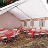 137 * 274cm Red and White Checkered Disposable Table Cloth