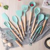 19 Pieces Kitchen Cooking Utensils and Knife Set with Holder
