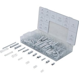 BGS spring assortment, tension and compression springs, 200 pieces, BGS-8047