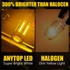 ANYTOP 1156 BA15S (180°) LED Bulb with Projector Amber Yellow