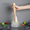 Datsto Wooden Muddler for Cocktails 10 Inch, Home and Bar