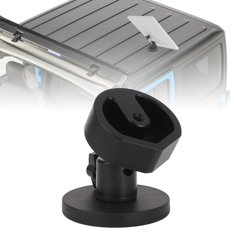 Garsent Magnetic Car Antenna Mount for Mini, Adjustable Angle Car