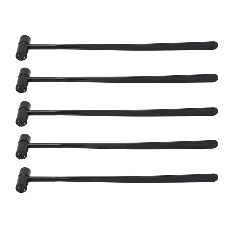 5Pcs Star Needle Dermal Hammer ABS Handle Lightweight Double Headed