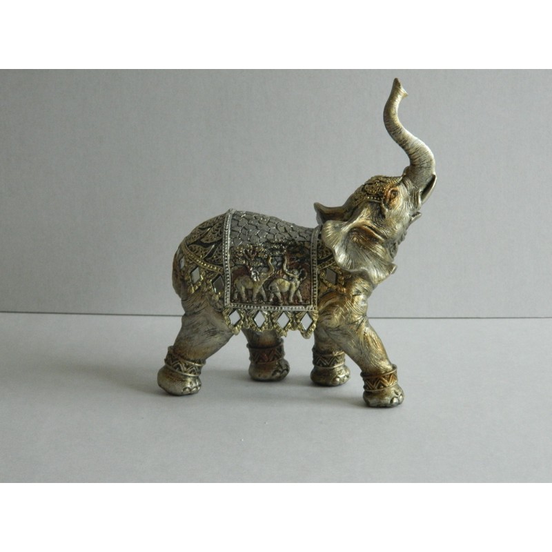 DECORATIVE RAJAH ELEPHANT ORNAMENT