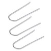 200 Pcs Wire Jump Rings Nickel Chromium Alloy U Shaped
