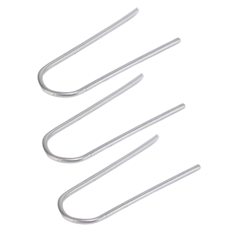 200 Pcs Wire Jump Rings Nickel Chromium Alloy U Shaped