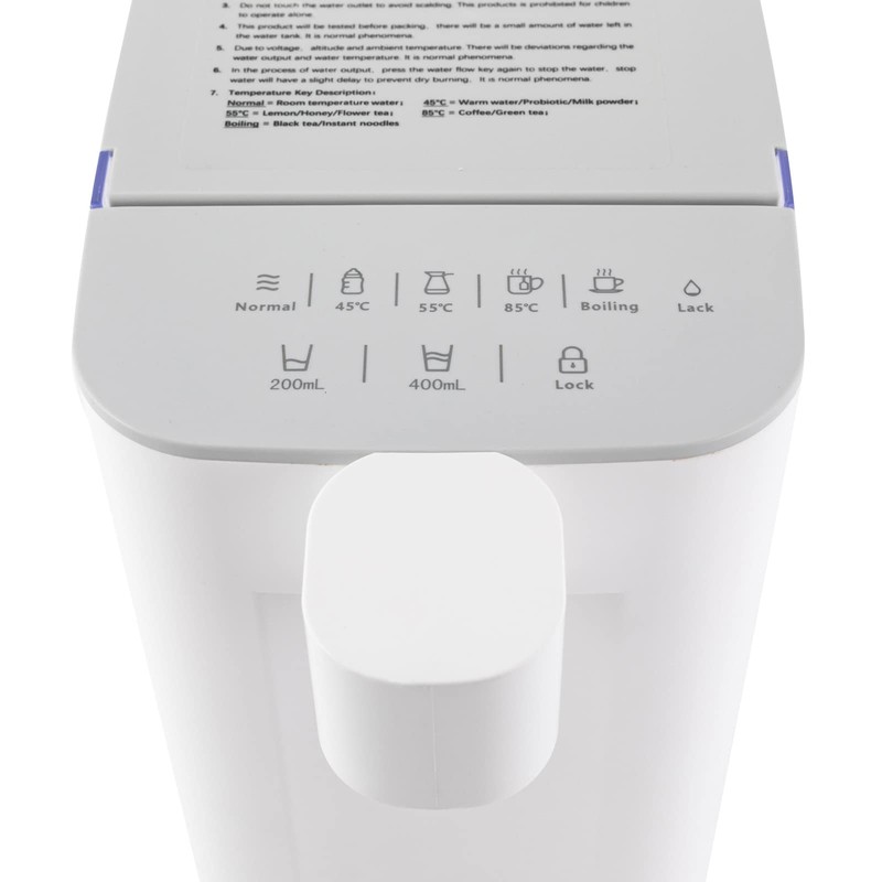 Instant Hot Water Dispenser for Quick Heating & Outputting, Electric