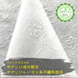 【麻布大学名誉教授 獣医師監修】ペット用ボディケア クリーンウェット手袋 犬猫共用 シャンプータオル ウェットシート 大判 潤い 厚手 無香料 舐めても安心 除菌 消臭(12枚)