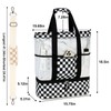 Bluboon Mesh Beach Tote Bag with Cooler Compartment Insulated Detachable