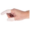 CONDOR 30D249 Powdered Finger Cots, White, L, Pk1440