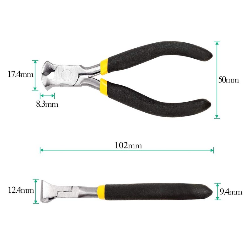 SPEEDWOX End Nipper, Slicing End Nipper, Bite Cut, Tool, Small,
