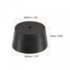 sourcing map Tapered Rubber Cap 42 mm to 50 mm