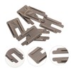 Operitacx Chin Strap Buckle Kit 6pcs for Helmet Y-hook Attachment