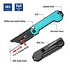 WORKPRO EDC Folding Utility Knife, Mini Box Cutter with Quick