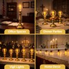 Mandala Crafts 3W Cross Light Bulbs with Crucifix Design (4