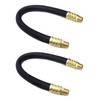 QWORK Air Compressor Hose, 3/8" X 15" Air Hose, 300