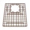 SinkSense Morgon 14" x 11.75" Kitchen Sink Bottom Grid, Antique