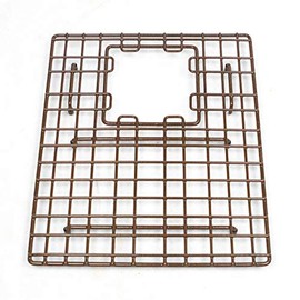 SinkSense Morgon 14" x 11.75" Kitchen Sink Bottom Grid, Antique Brown