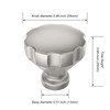 FURNIWARE Pack of 10 Cabinet Knobs Cabinet Brushed Satin Nickel
