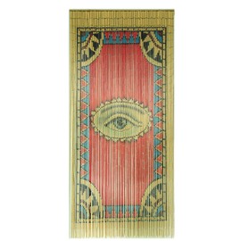 TACHILC The Eye Beaded Curtain for Doorway, Boho Beaded Curtain for Closets, Door Beads Decoration, Beads for Doorways 35.5 in x 78 in