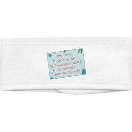 'Dear Santa, Gramps Said I Could' Beauty Head Band/Hair Band (HB00035733)