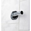 Moen Brushed Nickel 5-Foot Curved Fixed Mount Shower Curtain Rod