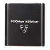 Ethernet Splitter RJ45 Network Port 1 to 2 Port Aluminum