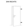 Door Lock PZ Lock Class 2 Backset 55mm Gutter 20mm